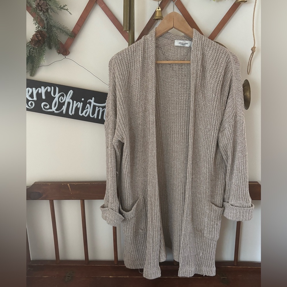 Carly Jean Los Angeles Slouchy Cardigan